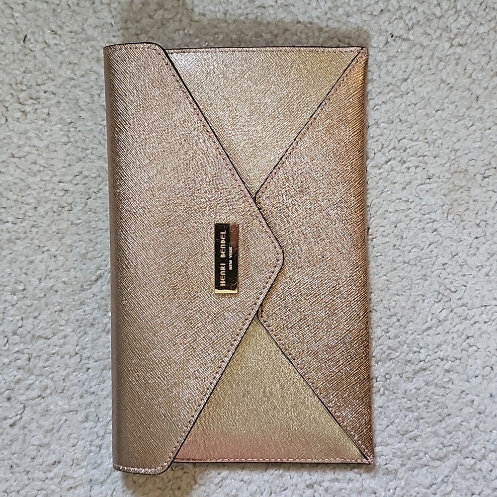 Henri Bendel Rose Gold Envelope